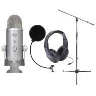 Blue Microphones Yeti Studio USB Microphone with Headphone and Pop Filter