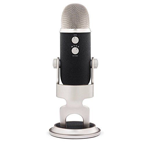  Blue Microphones Yeti Pro USB Microphone with Knox Suspension Boom Scissor Arm Stand and Pop Filter