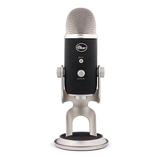  Blue Microphones Yeti Pro USB Microphone with Knox Suspension Boom Scissor Arm Stand and Pop Filter
