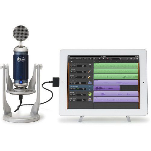  Blue Microphones Blue Spark Digital studio condenser mic with usb for iOS, MAC and PC