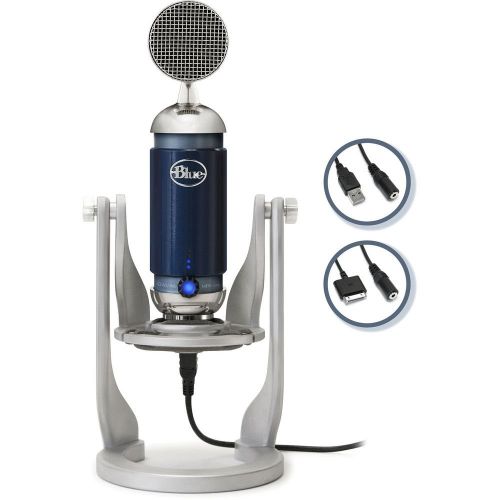  Blue Microphones Blue Spark Digital studio condenser mic with usb for iOS, MAC and PC