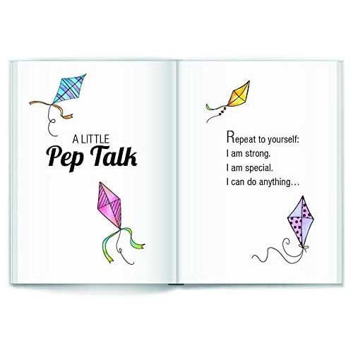  Blue Mountain Arts Little Keepsake BookKeep a Positive Attitude 4 x 3 in. Uplifting and Encouraging Pocket-Sized Birthday, Graduation, orThinking of You Gift Book for Him or Her