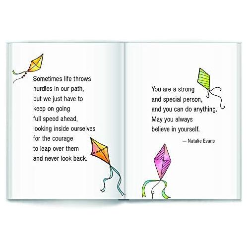  Blue Mountain Arts Little Keepsake BookKeep a Positive Attitude 4 x 3 in. Uplifting and Encouraging Pocket-Sized Birthday, Graduation, orThinking of You Gift Book for Him or Her