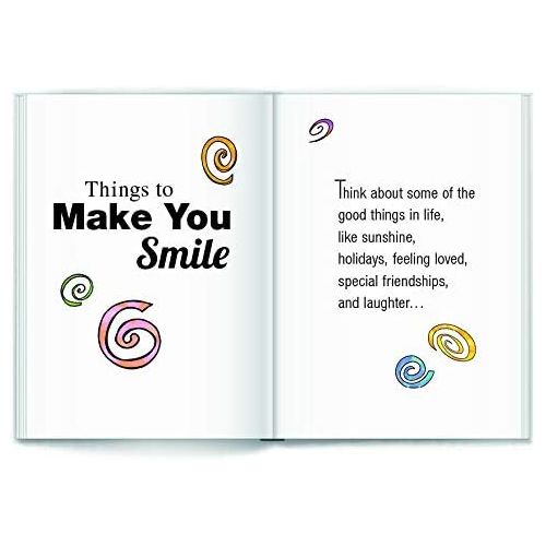  Blue Mountain Arts Little Keepsake BookKeep a Positive Attitude 4 x 3 in. Uplifting and Encouraging Pocket-Sized Birthday, Graduation, orThinking of You Gift Book for Him or Her