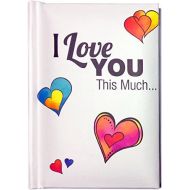 Blue Mountain Arts Little Keepsake BookI Love You This Much 4 x 3 in. Sentimental Pocket-Sized Gift BookPerfect Anniversary, Valentines Day, or “Just Because I Love You” Gift for