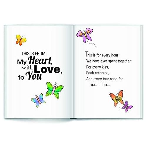  Blue Mountain Arts Little Keepsake BookI Love You This Much 4 x 3 in. Sentimental Pocket-Sized Gift BookPerfect Anniversary, Valentines Day, or “Just Because I Love You” Gift for