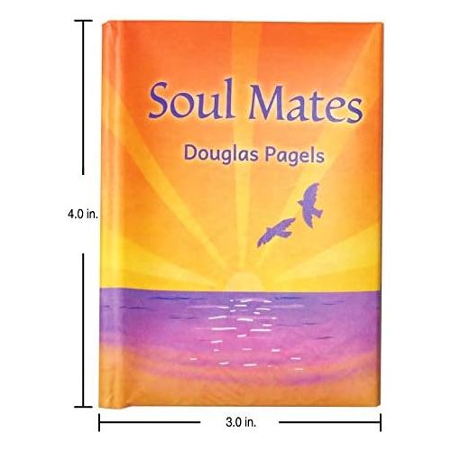  Blue Mountain Arts Little Keepsake BookSoul Mates 4 x 3 in. Pocket-Sized Mini-Book Is a Perfect Anniversary, Valentines Day, Birthday, Christmas, orI Love You Gift, by Douglas Page