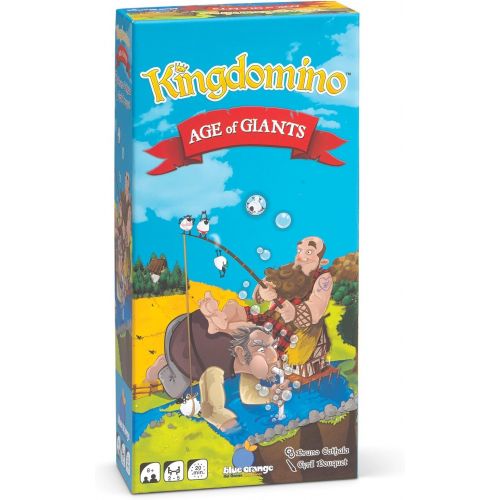  Blue Orange Games Kingdomino Family Strategy Board Game & Kingdomino Age of Giants Expansion Strategy Board Game