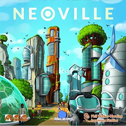  Blue Orange Neoville Strategy Game for Families and Adults