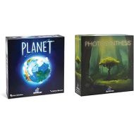 Blue Orange Games Planet Board Game - Award Winning Kids, Family or Adult Strategy 3D Board Game & Blue Orange Games Photosynthesis Board Game - Award Winning Family or Adult Strat