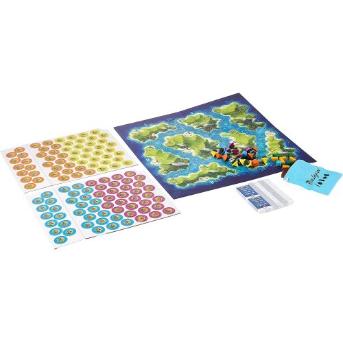  BLUE ORANGE Games Blue Lagoon Strategy Board Game
