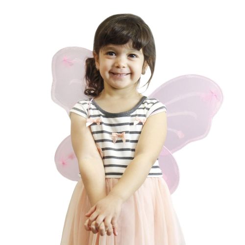  Blue Panda 6 Pack Girls Butterfly Fairy Costume Wings for Kids Pretend Play Dress up in 6 Colors