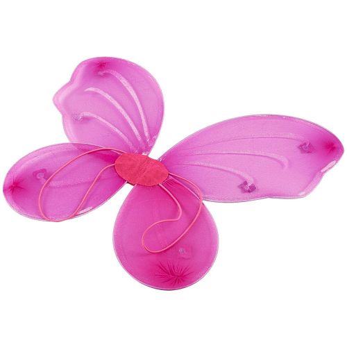  Blue Panda 6 Pack Girls Butterfly Fairy Costume Wings for Kids Pretend Play Dress up in 6 Colors