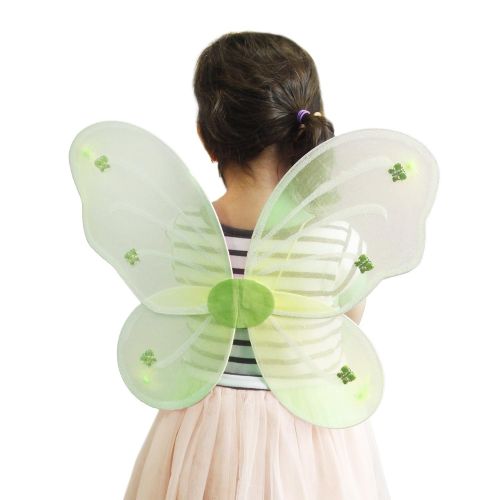  Blue Panda 6 Pack Girls Butterfly Fairy Costume Wings for Kids Pretend Play Dress up in 6 Colors