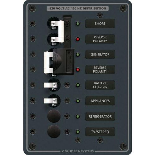  Blue Sea Systems AC 2 Sources + 4 Positions