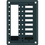 Blue Sea Systems C-Series DC Panel 8 Position Circuit Breaker