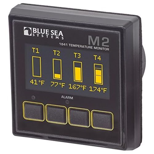  Blue Sea Systems 1841 Monitor M2 OLED Temp Boating Electrical Equipment