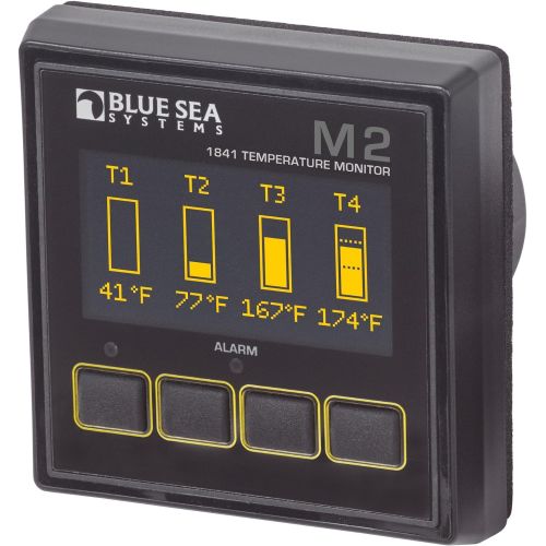  Blue Sea Systems 1841 Monitor M2 OLED Temp Boating Electrical Equipment