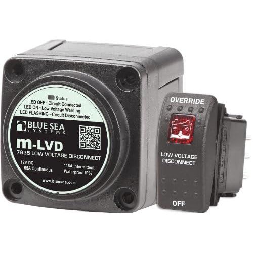  Blue Sea Systems m-LVD Low Voltage Disconnect