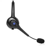 Blue Tiger Advantage Plus Wireless Bluetooth Headset - Professional Trucker and Office Headset with Microphone - Durable, Noise Cancelling, Clear Sound, Long Battery Life, No Wires