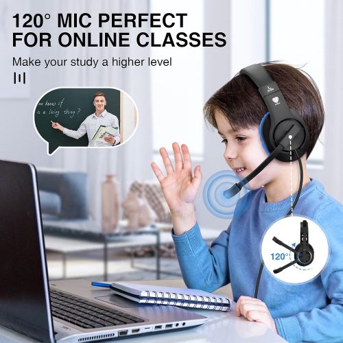  [아마존베스트]BlueFire 3.5mm PS4 Gaming Headset Bass Stereo Over-Ear Gaming Headphone with Microphone and Volume Control Compatible with PS4, New Xbox One, Xbox One S, Xbox One X, Nintendo Switc