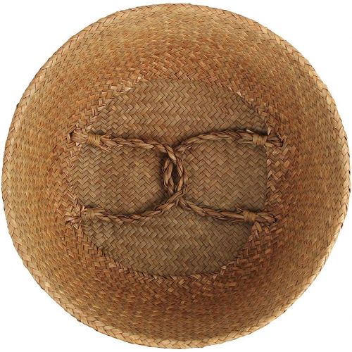  BlueMake Woven Seagrass Belly Basket for Storage Plant Pot Basket and Laundry, Picnic and Grocery Basket (Large, Original)