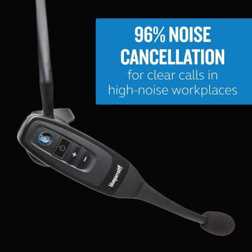  BlueParrott C400-XT Voice-Controlled Bluetooth Headset  Industry Leading Sound with Long Wireless Range, Noise-Cancelling, Extreme Comfort and Up to 24 Hours of Talk Time