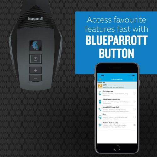  [아마존베스트]BlueParrott B550-XT Voice-Controlled Bluetooth Headset  Industry Leading Sound with Long Wireless Range, Extreme Comfort and Up to 24 Hours of Talk Time