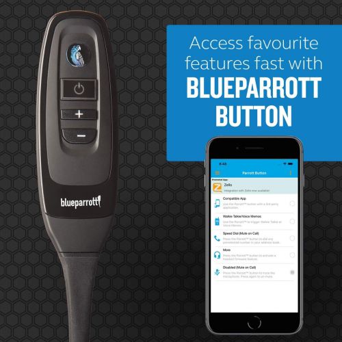  [아마존베스트]BlueParrott C400-XT Voice-Controlled Bluetooth Headset  Industry Leading Sound with Long Wireless Range, Noise-Cancelling, Extreme Comfort and Up to 24 Hours of Talk Time