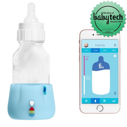  BlueSmart Technology BlueSmart mia (Blue) Smart Baby Feeding Monitor - Track & Analyze Babys Feeding in Real-Time
