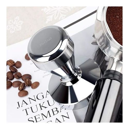  Stainless Steel Coffee Tamper Barista Espresso Tamper 51mm Base Coffee Bean Press
