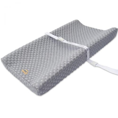  [아마존베스트]Super Soft and Comfy Changing Pad Cover for Baby by BlueSnail (Gray)