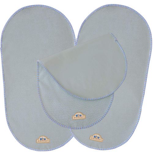  [아마존베스트]BlueSnail Waterproof Changing Pad Liners for Babies 3 Count(Gray, 13.3x26)