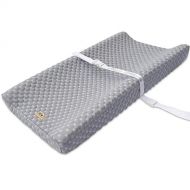 Super Soft and Comfy Bamboo Changing Pad Cover for Baby by BlueSnail (Gray)