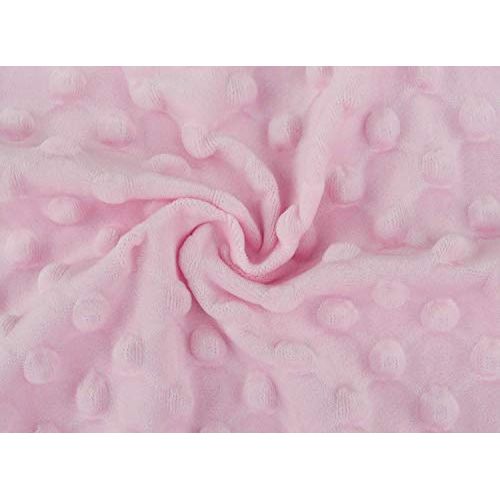  BlueSnail Ultra Soft Minky Dot Changing Pad Cover (Pink,one Size)