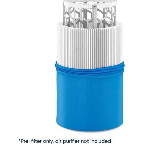  Blueair Blue Pure 411 Blue Washable Pre-Filter, Removes Pollen, Dust, Pet Dander and Other Airborne Pollutants, Diva Blue