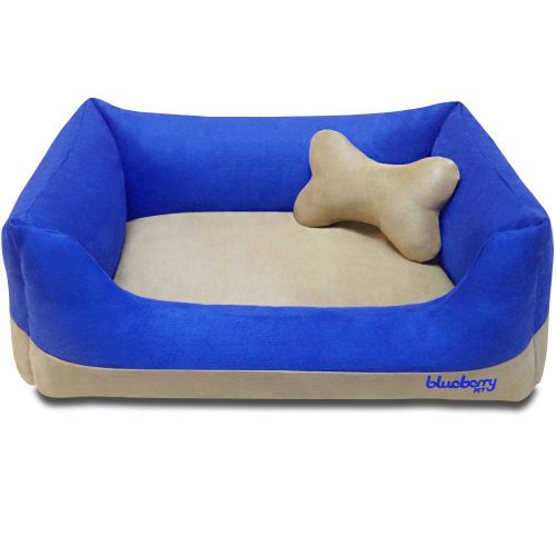  Blueberry Pet Heavy Duty Pet Bed or Bed Cover, Removable & Washable Cover w/YKK Zippers, Shop a Whole Bed with Cover for Change