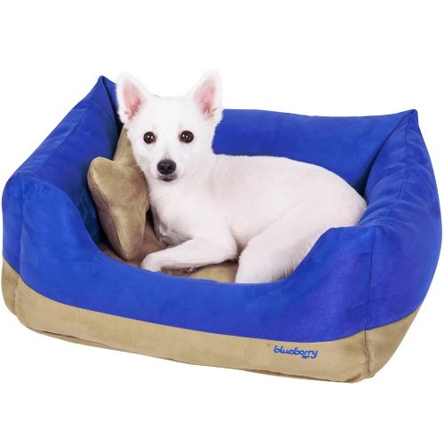  Blueberry Pet Heavy Duty Pet Bed or Bed Cover, Removable & Washable Cover w/YKK Zippers, Shop a Whole Bed with Cover for Change