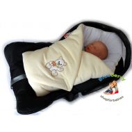 BlueberryShop Warm Thermo Terry for CAR SEAT Swaddle Wrap Blanket Sleeping Bag for Newborn...