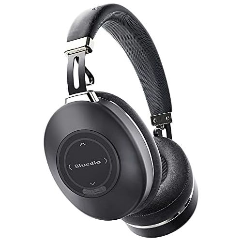  [아마존베스트]Bluedio H2 Bluetooth Headphones Over Ear, Slide Touch Control, 40 Hours Playtime, ANC Headphones with 57 mm HiFi Deep Bass for Phone/PC