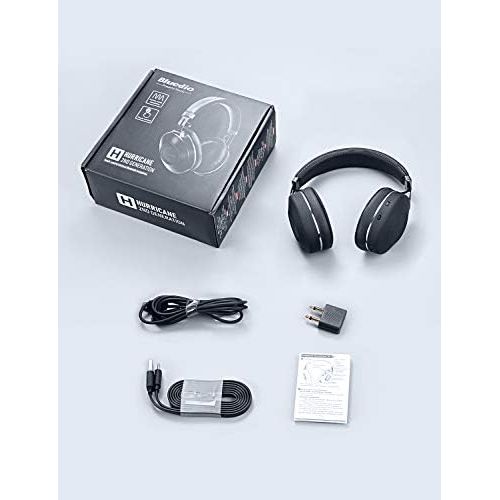  [아마존베스트]Bluedio H2 Bluetooth Headphones Over Ear, Slide Touch Control, 40 Hours Playtime, ANC Headphones with 57 mm HiFi Deep Bass for Phone/PC