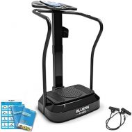 Bluefin Fitness Vibration Platform | Pro Model | Upgraded Design with Silent Motors and Built in Speakers