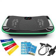 Bluefin Fitness 4D Triple Motor Vibration Plate | Powerful | Magnetic Therapy Massage | Curved Surface | 4.0 Bluetooth Speakers | Vibration Oscillation & Micro Vibration | 3 Silent