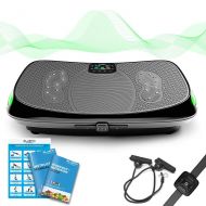 Bluefin Fitness Dual/Triple Motor Vibration Platform | Oscillation, Vibration + 3D/4D Motion | Huge Anti-Slip Surface | Bluetooth Speakers | Ultimate Fat Loss | Unique Design | Get