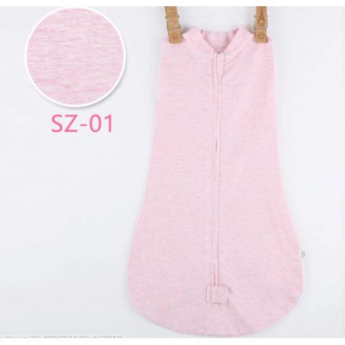  Blueleyu 100% Cotton Wearable Blanket Baby Zip up Sleep Bag 3 of Pack (0-3 Months)