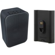 Bluesound PULSE FLEX 2i Wireless Speaker and Battery Pack Bundle (Matte Black / Black)