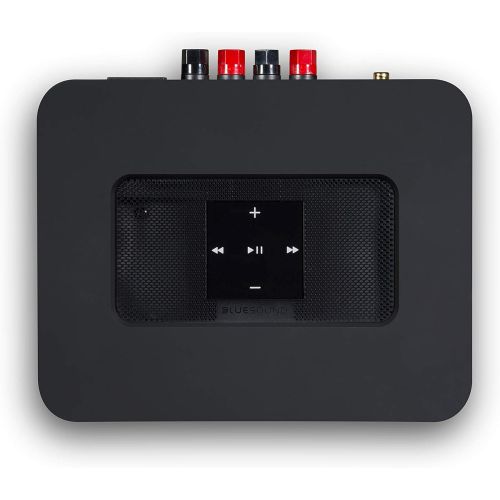  Bluesound Powernode 2I Wireless Multi Room Streaming High Res Amplifier (with HDMI) Black Compatible with Alexa and Siri