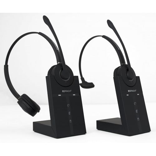  Bluetooth ZuM Maestro Wireless Dect Headset and Base Station for Deskphone: Bi-naural version (Stereo