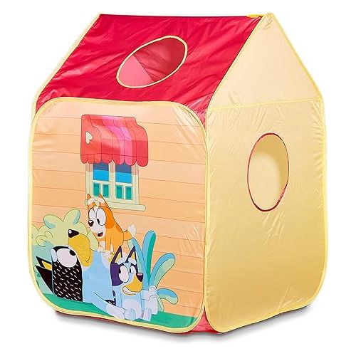  Bluey - Pop 'N' Fun Play Tent - Pops Up in Seconds and Easy Storage, Multicolor
