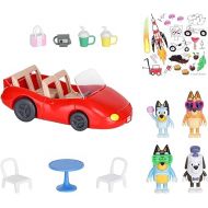 Bluey Vehicle and 4 Figure Pack, Escape Convertible with Four 2.5 Inch Figures, 9 Accessories and Sticker Sheet | Amazon Exclusive